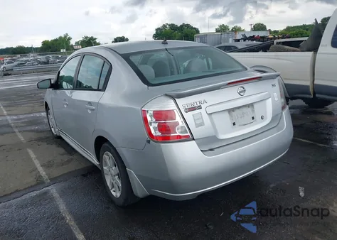 2011 Nissan Sentra 2.0Sr из США, поврежденный, VIN 3N1AB6AP8BL656887